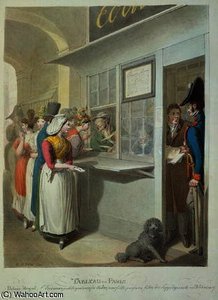 The Public Writer In The Palais-royal — George Emmanuel Opitz