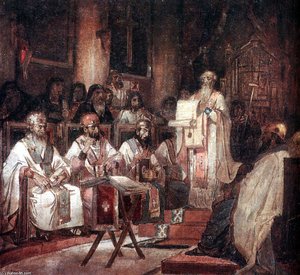 Second Ecumenical Council Of Constantinople — Vasily Ivanovich Surikov