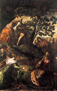 The Raising Of Lazarus — Jacopo Tintoretto, Baroque