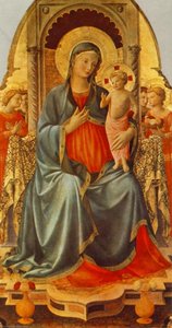 Madonna With The Child And Angels — Fra Angelico