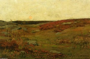 Sunrise - Autumn — Frederick Childe Hassam, Impressionism
