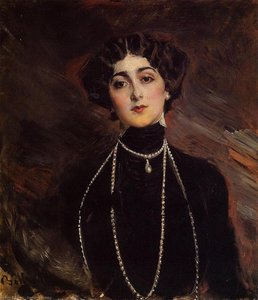 Portrait Of Lina Cavalieri — Giovanni Boldini