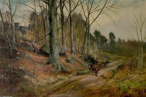 The Timber Clearing At Matlock, Derbyshire — Henry Hadfield Cubley