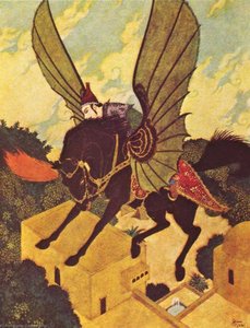Sinbad 17 — Edmund Dulac, Art Deco