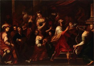 Salomon Worshipping Idols — Giovanni Battista Merano