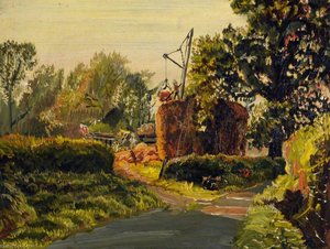 Haymaking, Somerset — Francis Ferdinand Maurice Cook