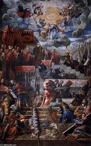 Doge Nicolò da Ponte Receiving a Laurel Crown from Venice
