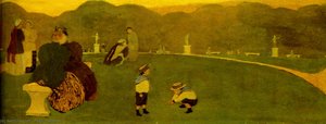 The Garden Of Luxembourg — Félix Vallotton