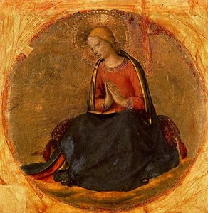 Virgen De La Anunciación — Fra Angelico, Early Renaissance