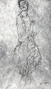 Study For The Dancer, C. — Gustav Klimt