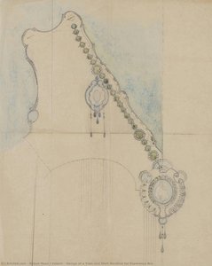 Design Of A Yoke And Shirt Neckline For Esperança Bru — Rafael Masó I Valentí