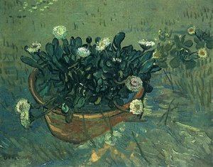 Still Life Bowl With Daisies — Vincent Willem Van Gogh