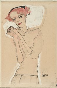 Portrait Of A Woman 3 — Egon Schiele, Expressionism