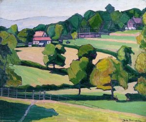 Cottages At Cuckfield, Sussex — Stanislawa De Karlowska