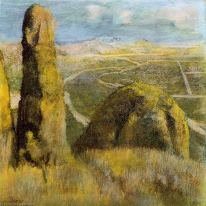 Landscape — Edgar Degas