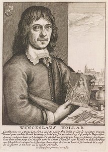 Portrait Of Wenzel Hollar — Wenceslaus Hollar