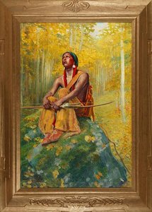 Voices Of The Woods, (painting) — Bert Geer Phillips