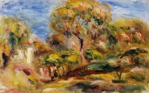 Landscape (30) — Pierre-auguste Renoir, Impressionism