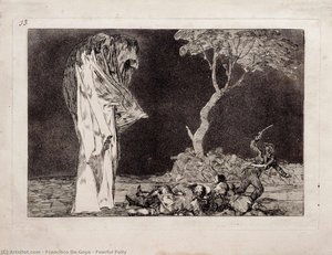 Fearful Folly — Francisco José De Goya Y Lucientes