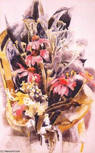 African Daisies — Charles Demuth, Precisionism