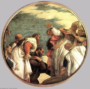The People Of Myra Welcoming St. Nicholas — Paolo Veronese