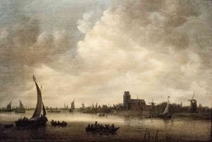 View Of Dordrecht — Jan Josephszoon Van Goyen