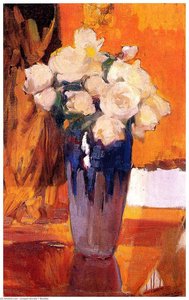 Rosas Blancas Del Jardin De La Casa — Joaquín Sorolla Y Bastida