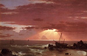 The Wreck — Frederic Edwin Church