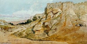 The Northern Wall Of Jerusalem — Carl Haag
