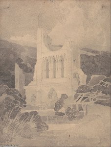 West Front Of Byland Abbey, Yorkshire — John Sell Cotman