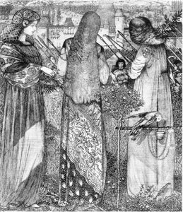 Going To The Battle — Edward Coley Burne-jones
