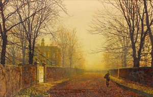 Golden Autumn — John Atkinson Grimshaw