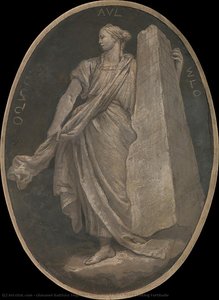 Allegorical Figure Representing Fortitude — Giambattista Tiepolo