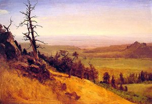 Nebraska Wasatch Mountains — Albert Bierstadt