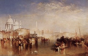 Venice, Seen From The Giudecca Canal — Joseph Mallord William Turner, Romanticism