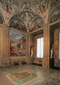 View Of The Sala Della Stufa — Pietro Da Cortona
