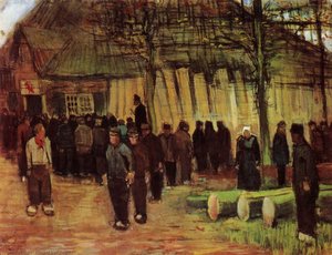 Lumber Sale — Vincent Willem Van Gogh, Post-impressionism