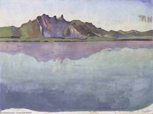Thun, Stockhornkette — Ferdinand Hodler