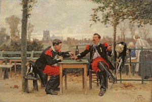 The Commander's Feast — Alphonse De Neuville