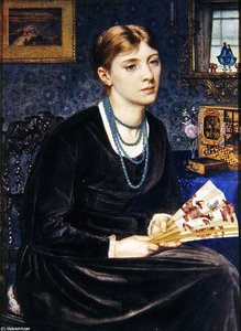 Portrait Of Louise A. Baldwin — Sir Edward John Poynter