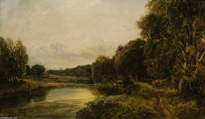 Kirkside On The Deveron — Arthur Perigal The Younger