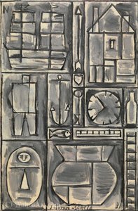 Composition - (1931) — Joaquín Torres García
