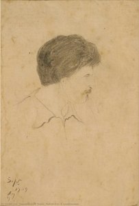 Portrait Of Dr. A. Coomaraswami — Gaganendranath Thakur