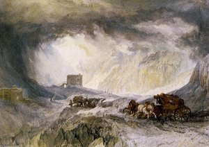 Passage Of Mount Cenis — Joseph Mallord William Turner