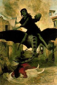 La Peste — Arnold Böcklin