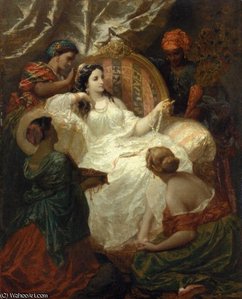 The Dressing Of The Favorite — Henri Pierre Picou