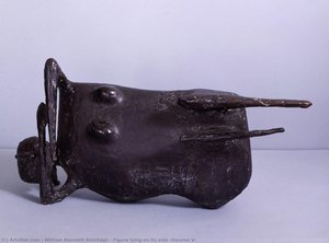 Figure Lying On Its Side (version V) — William Kenneth Armitage