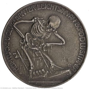 Totentanz Series: The Sinking Of Rms Lusitania Obverse — Walther Eberbach