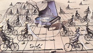 Study For Sentimental Colloquy — Salvador Dalí
