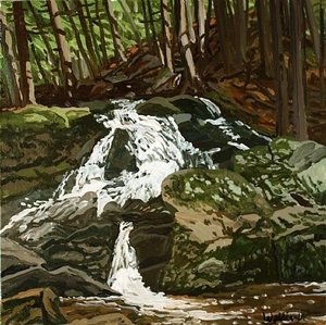 Study For Falls - Jam Brook — Neil Gavin Welliver